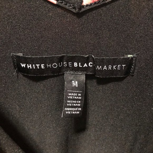 {WHBM} Cold Shoulder Floral Blouson Dress - Picture 8 of 10